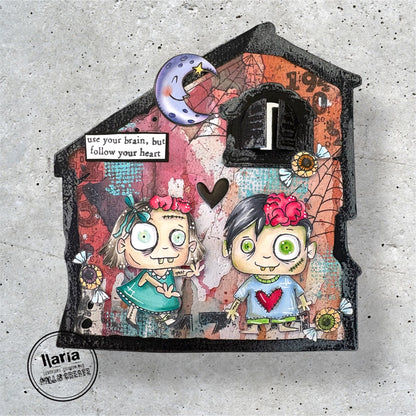 AALL & Create Pack of 2x EP-94 - Ephemera Die-Cuts - Creepy Curiosities