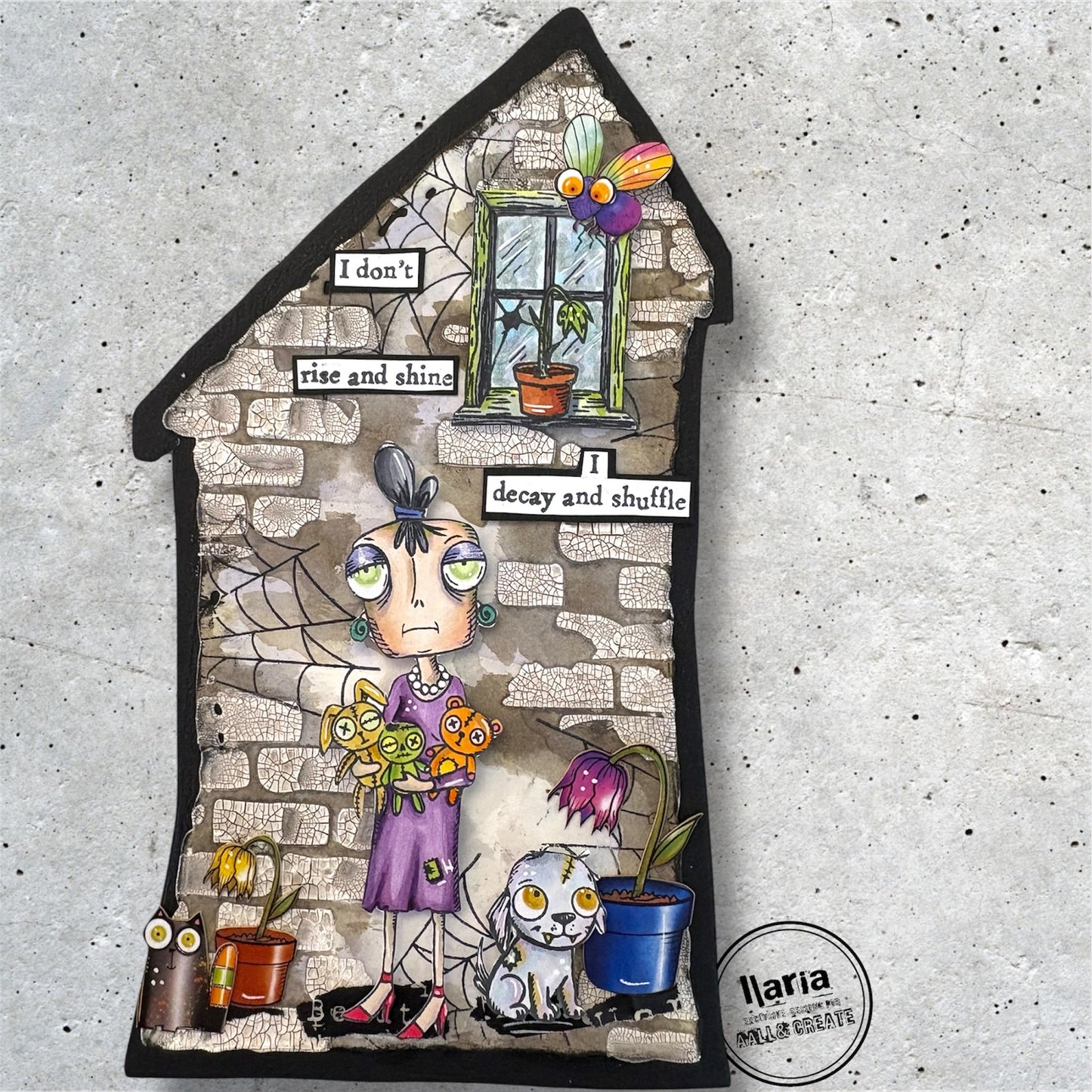AALL & Create Pack of 2x EP-94 - Ephemera Die-Cuts - Creepy Curiosities