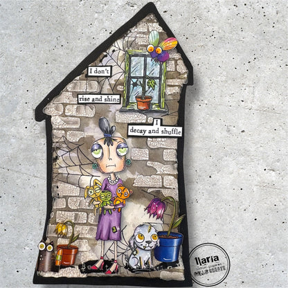AALL & Create Pack of 2x EP-94 - Ephemera Die-Cuts - Creepy Curiosities