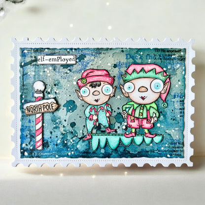 #TP-1316 - A7 Stamp Set - Holiday House