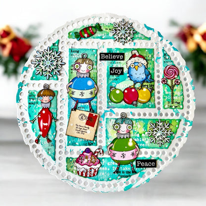 Edgy Twirl Die & Stencil Bundle