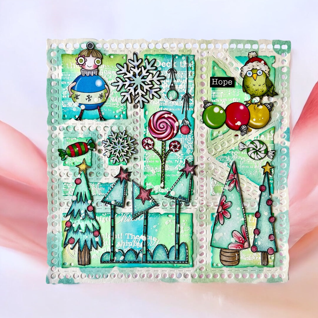 #TP-1316 - A7 Stamp Set - Holiday House