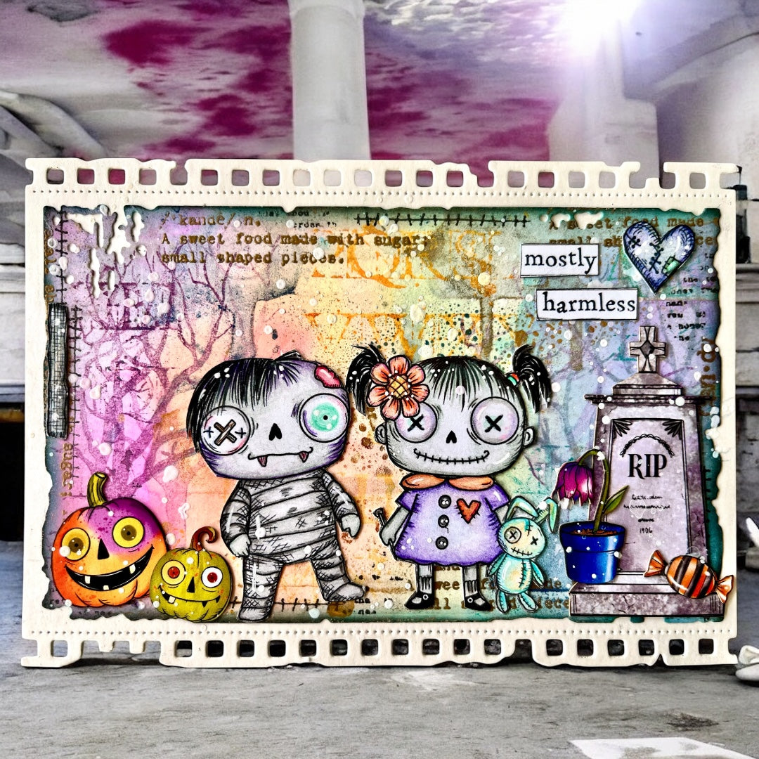 AALL & Create Pack of 2x EP-94 - Ephemera Die-Cuts - Creepy Curiosities