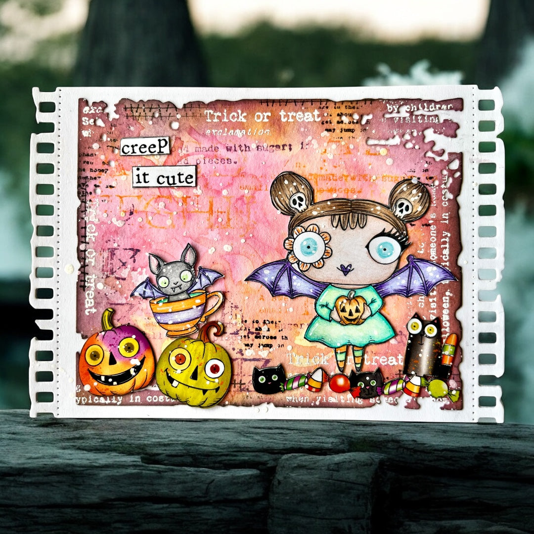 AALL & Create Pack of 2x EP-94 - Ephemera Die-Cuts - Creepy Curiosities