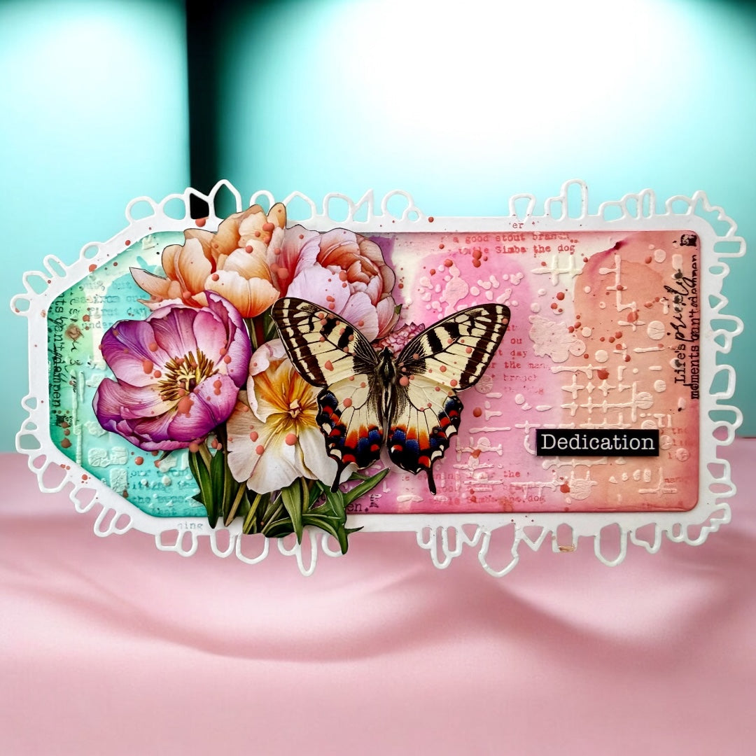 #EP-89 -  Ephemera Die-Cuts - Sunblush Garden