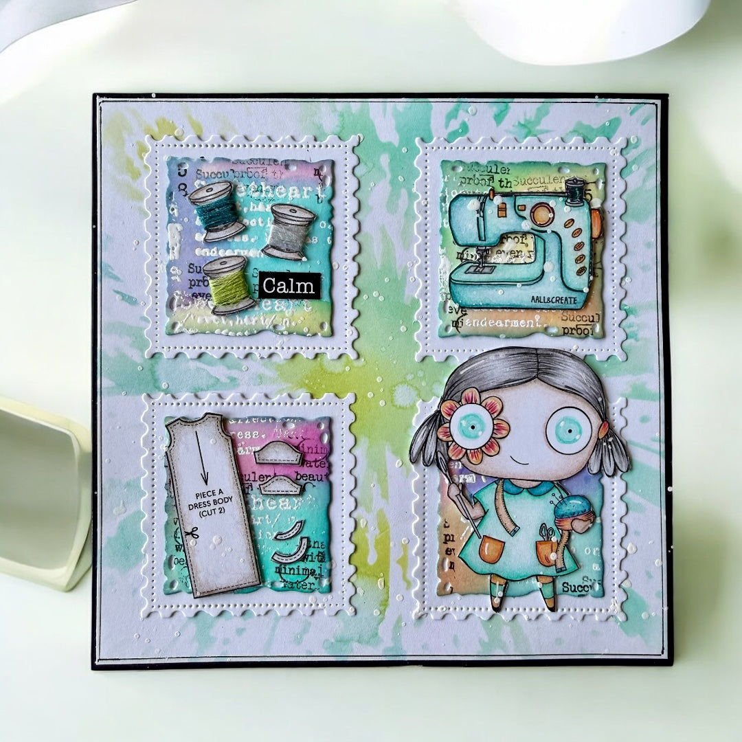 #87 Quirky Post & #88 Holey Fun Die Set Duo