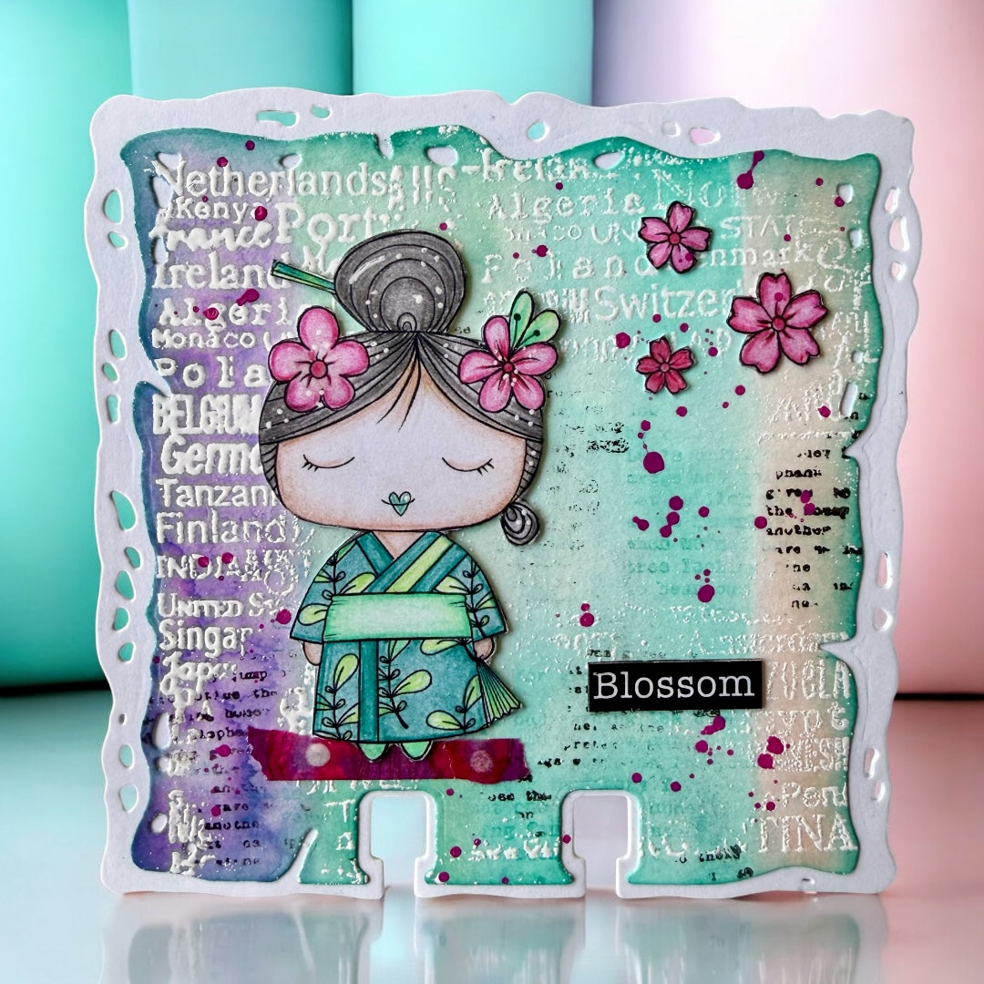TP-1354 - A7 Stamp Sets - A Moment To Blossom