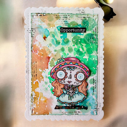 #1199 - A7 Stamp Set - Catrin