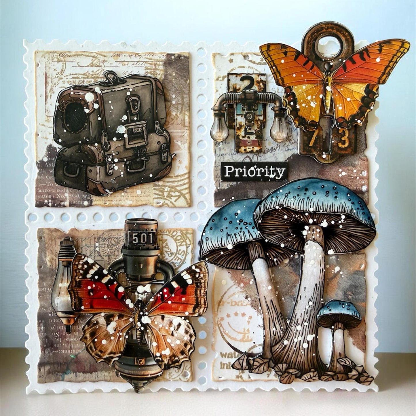 TP-1446 - A7 Stamp Sets - Fragments in Transit