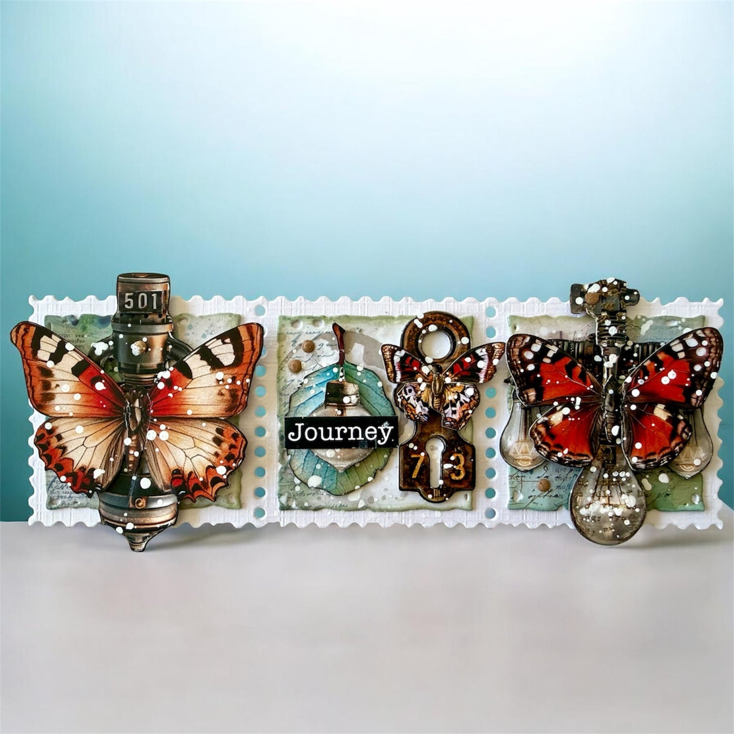 DI-110 - Die-Cutting Die Set - Clip Pop