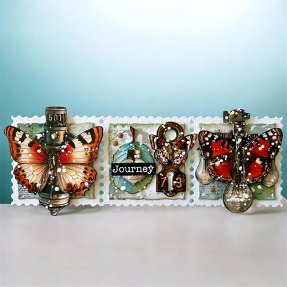 DI-110 - Die-Cutting Die Set - Clip Pop