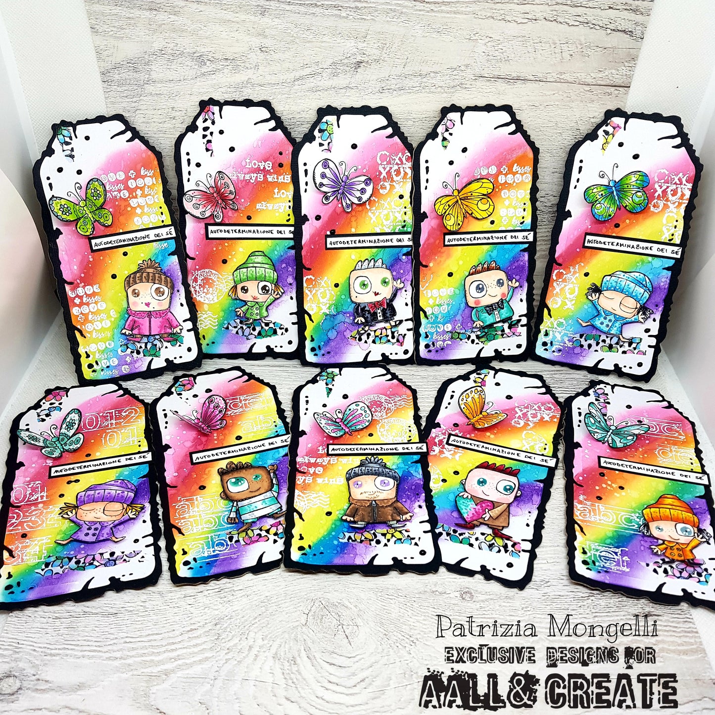 #931 - A7 Stamp Set - Mr & Mrs
