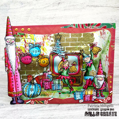 Yuletide Extravaganza Stamp Bundle 3 - #1221 #1222 #1223 #1224