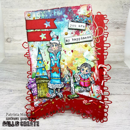 Christmas Stamps bundle 3xA6 & 2xA7 stamp sets