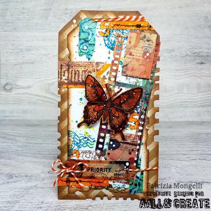 #79 - Ephemera Die-Cuts - Nostalgic Brown