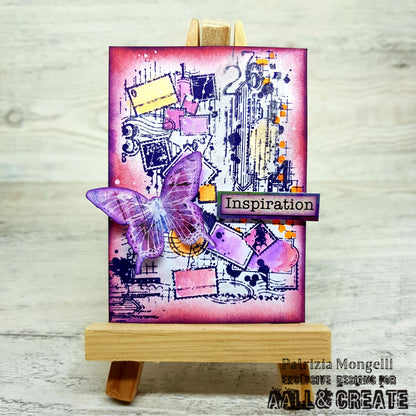 #1244 - A7 Stamp Set - Gridlock Gallery