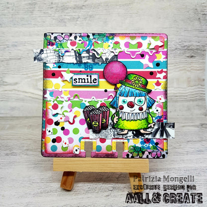 #1209 - A7 Stamp Set - Clown Around