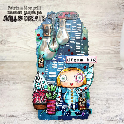 #1090 - A7 Stamp Set - Pot Party