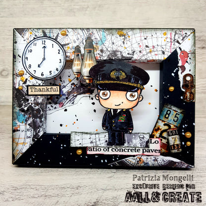 #65 - A6 Ephemera Die-Cuts - Halo Haze