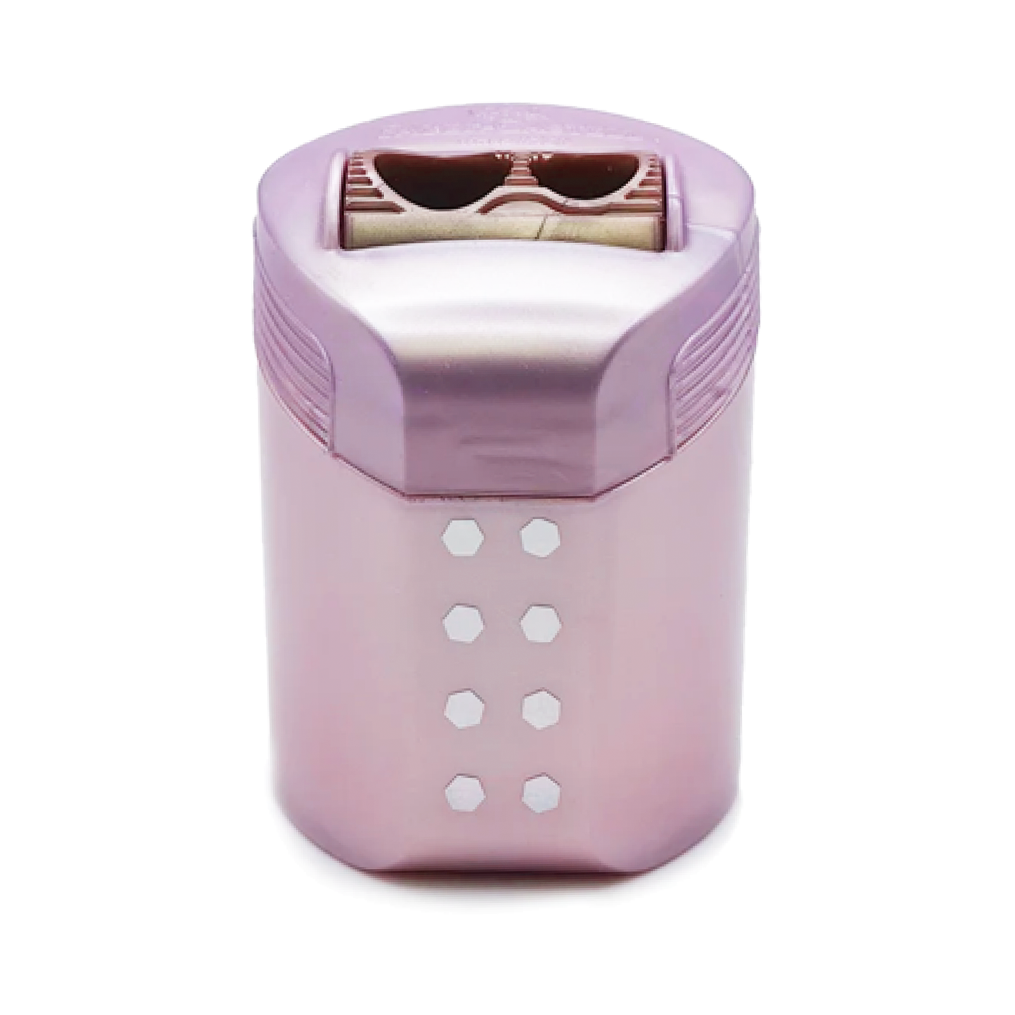 Faber Castell RollOn Sparkle Sharpener Double Hole Metallic Pink