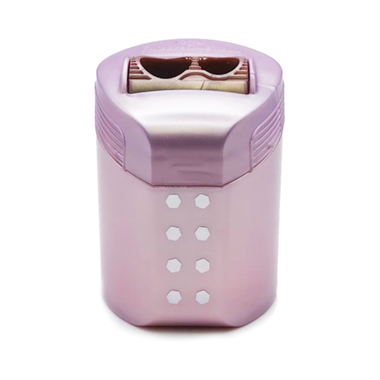 Faber Castell RollOn Sparkle Sharpener Double Hole Metallic Pink