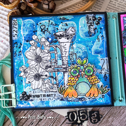 #658 - A6 Clear Stamp Set - Have A Hoot