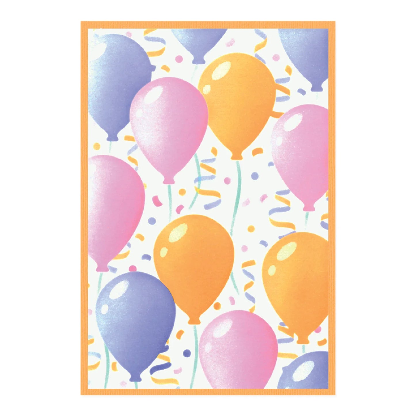 Sizzix A6 Stencil 4PK - Birthday Balloons by Stacey Park