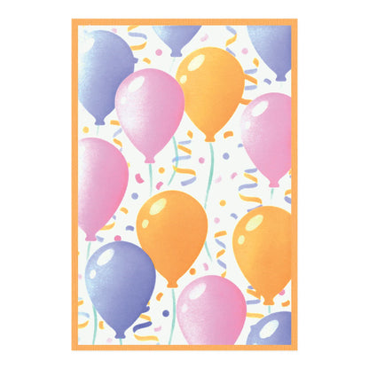 Sizzix A6 Stencil 4PK - Birthday Balloons by Stacey Park