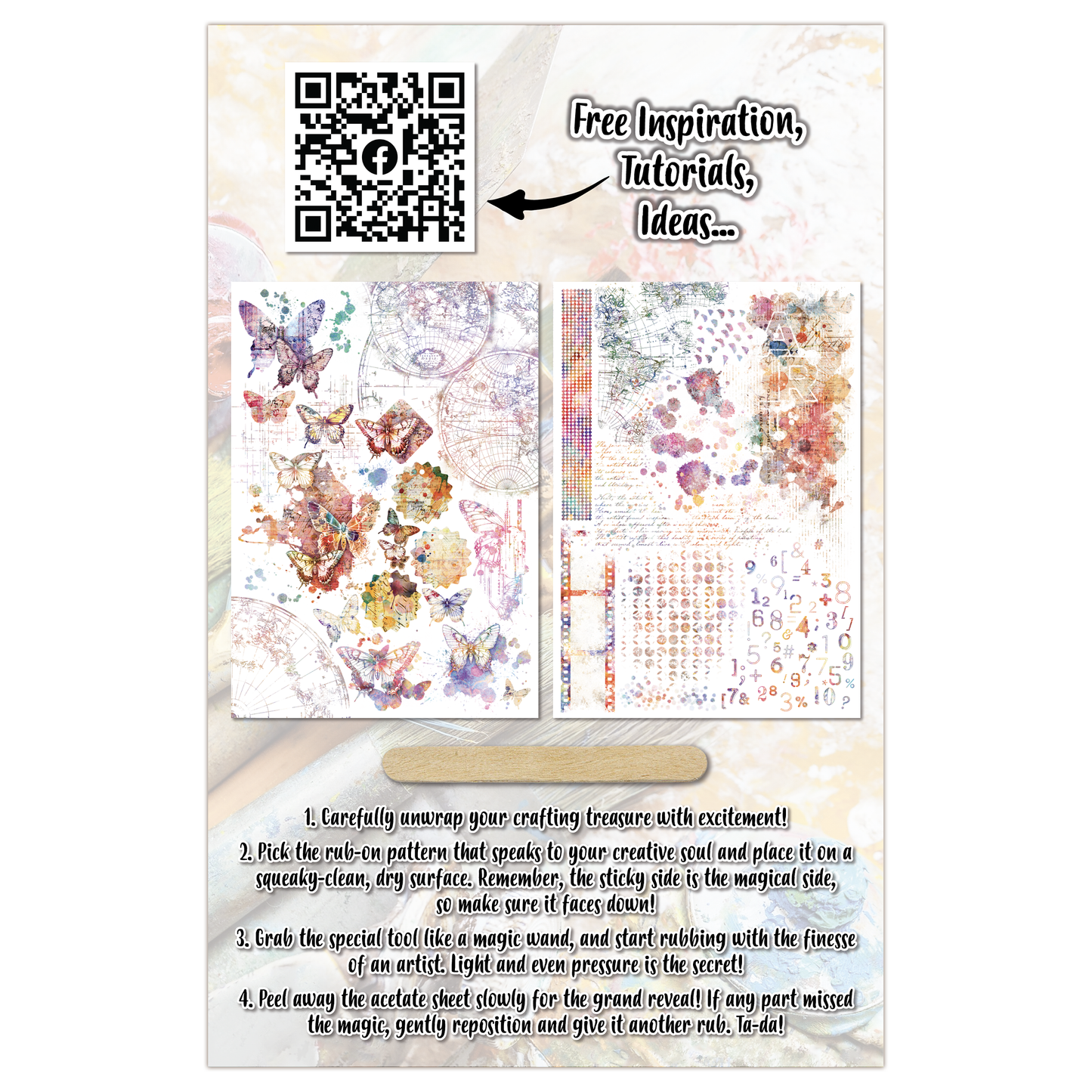 #15 - A5 Rub-Ons - Wanderlust Passport