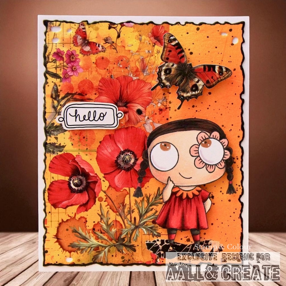 EP-9 - Ephemera Die-Cuts - Tiny Words White