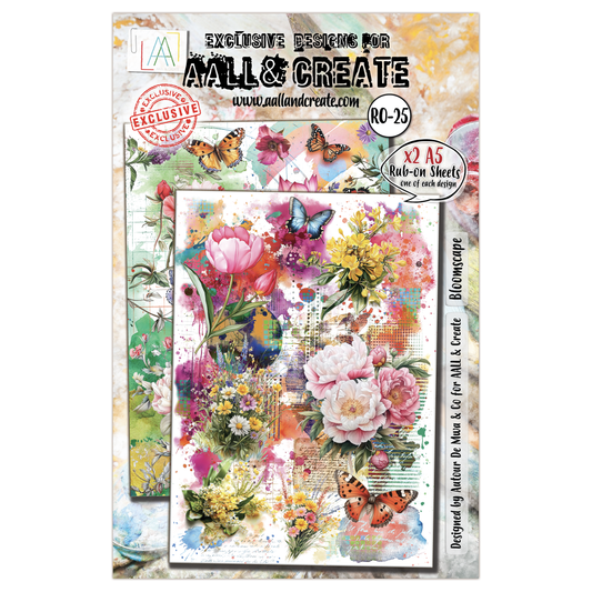#RO-25 - A5 Rub-Ons - Bloomscape
