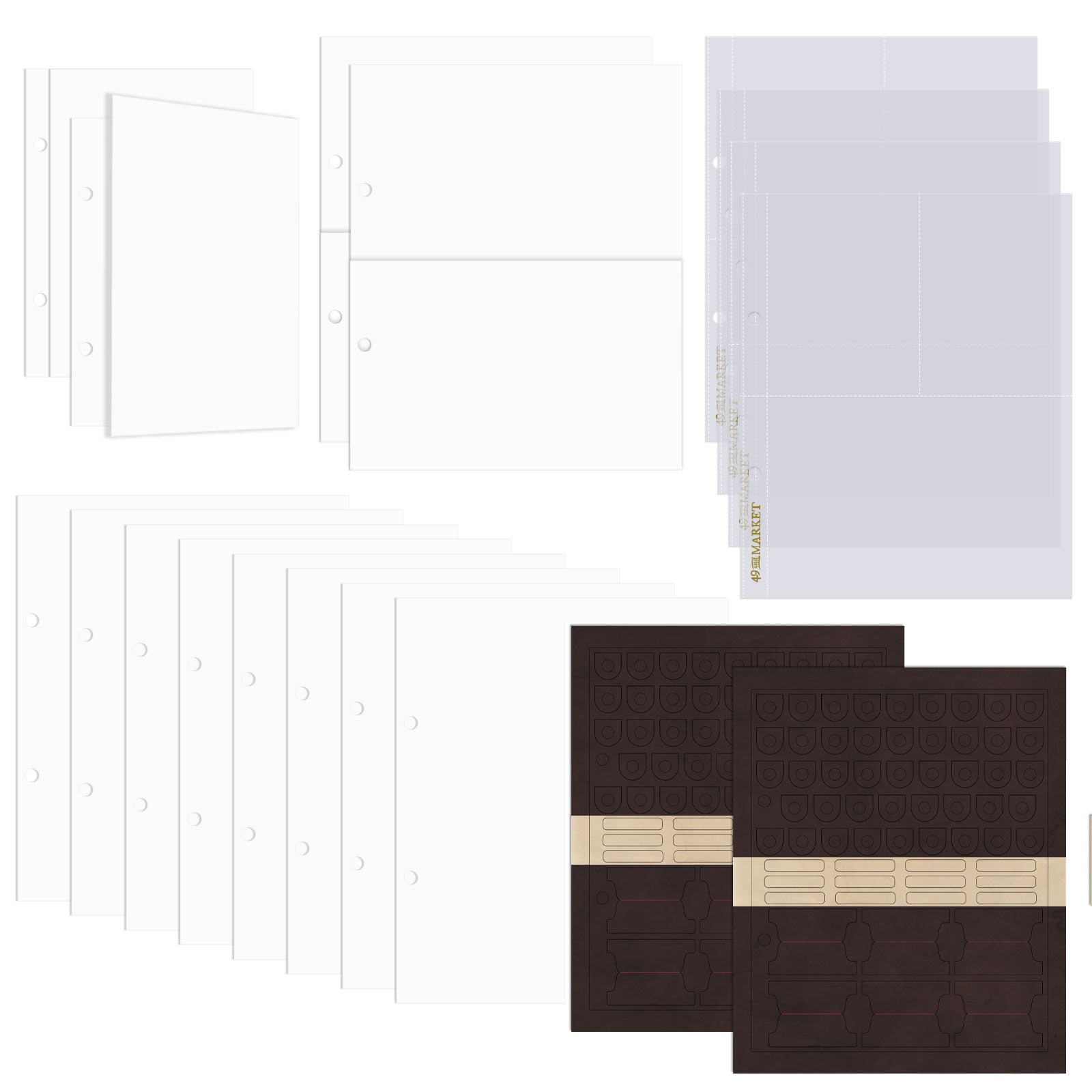 49 and Market Rust & Revs 2.0 Foundations Binder Album Kit – AALL & Create