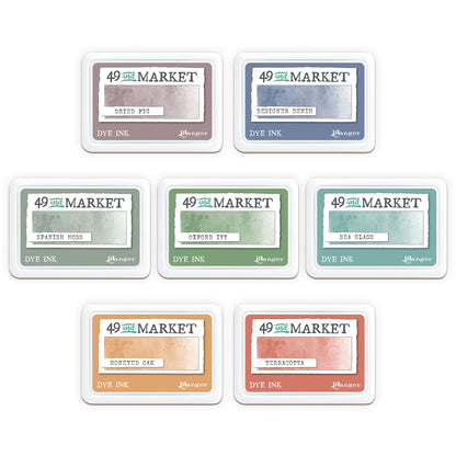 Ranger 49 And Market Dye Ink Pad Complete Collection #3 - 7 Colours - Ship from 24th July