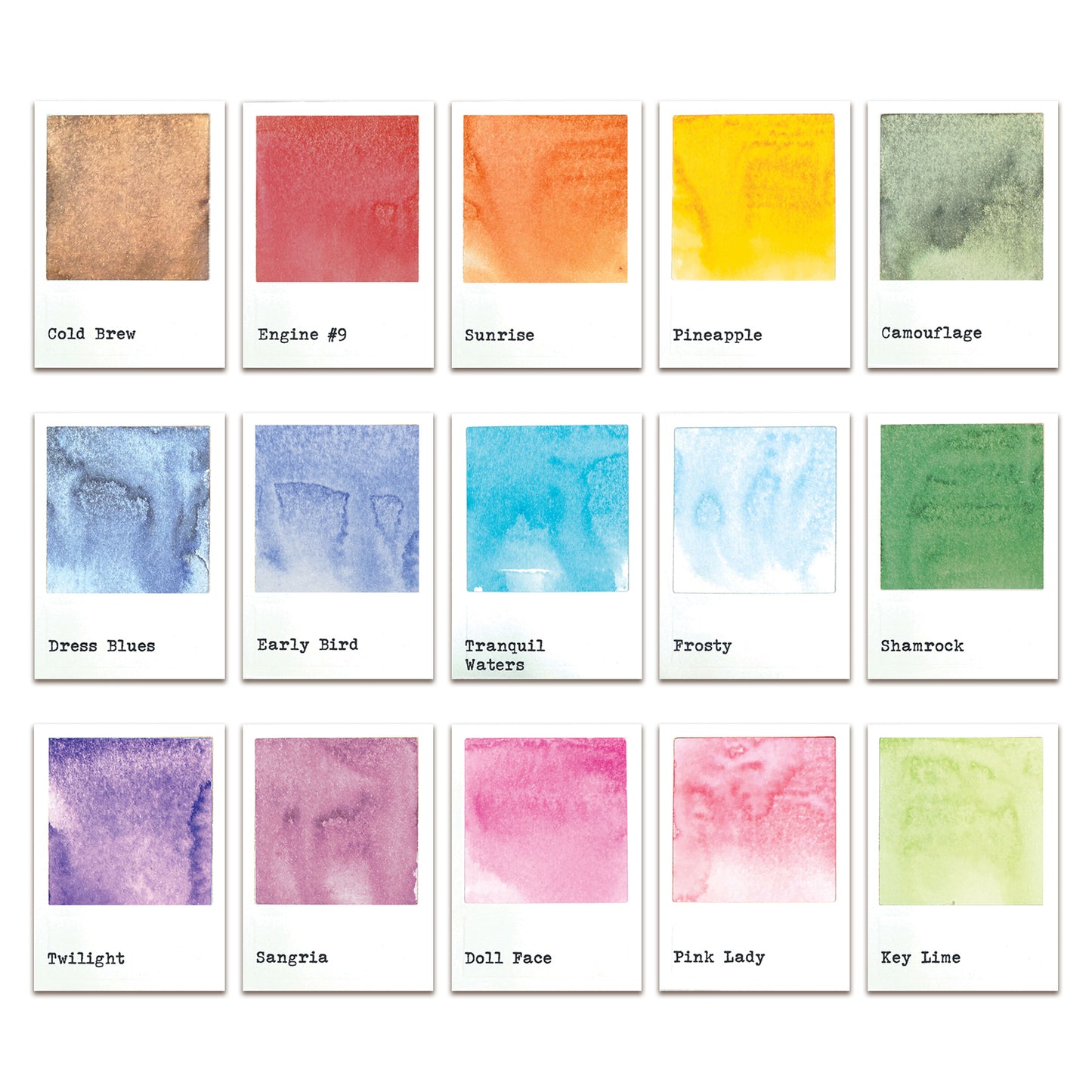 Ranger 49 And Market Dye Reinker Complete Collection#2 - 15 Colours