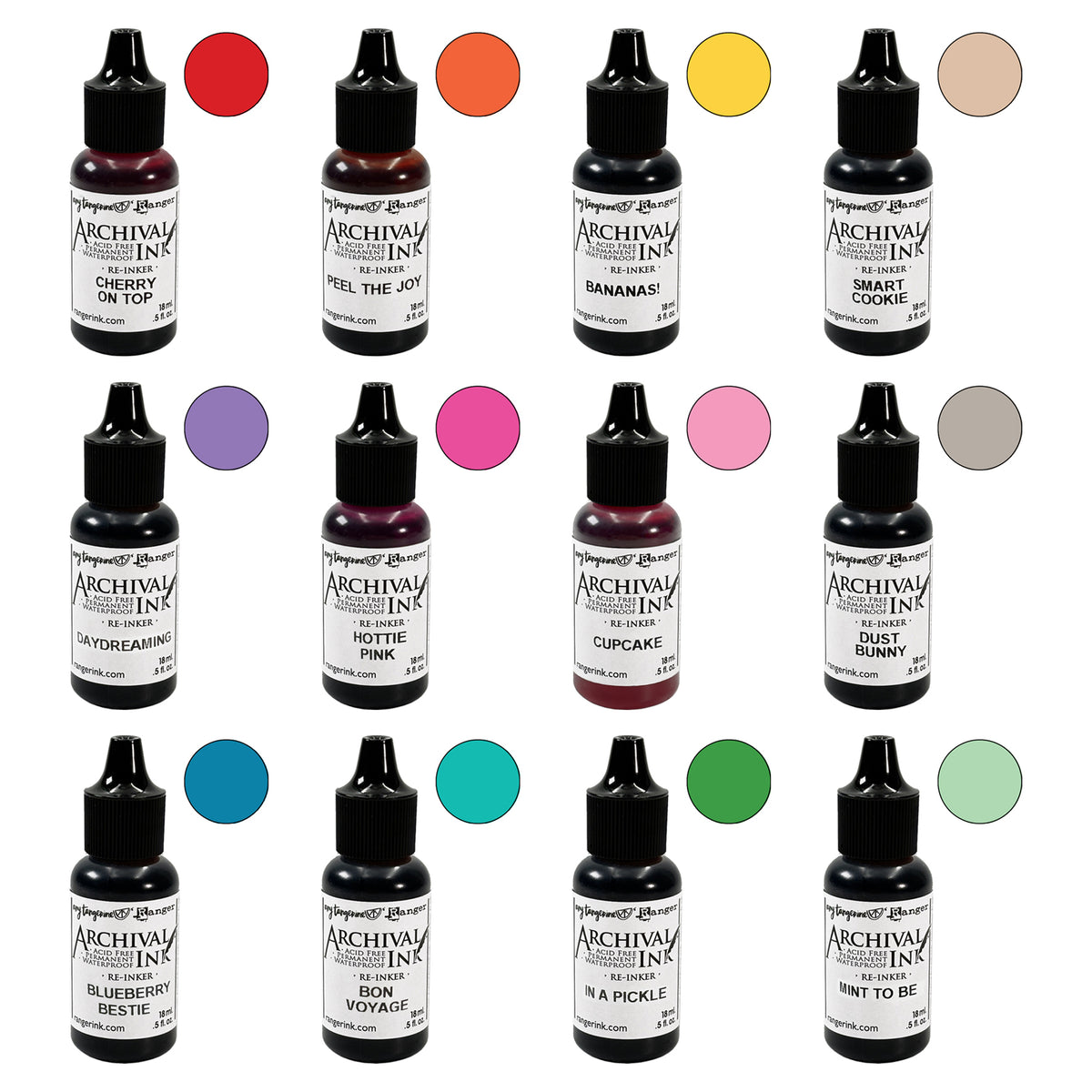 Ranger Archival™ Ink Reinkers Complete Collection Designer Series-Amy Tan