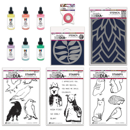 Ranger Dina Wakley MEdia August 2025 Complete Collection