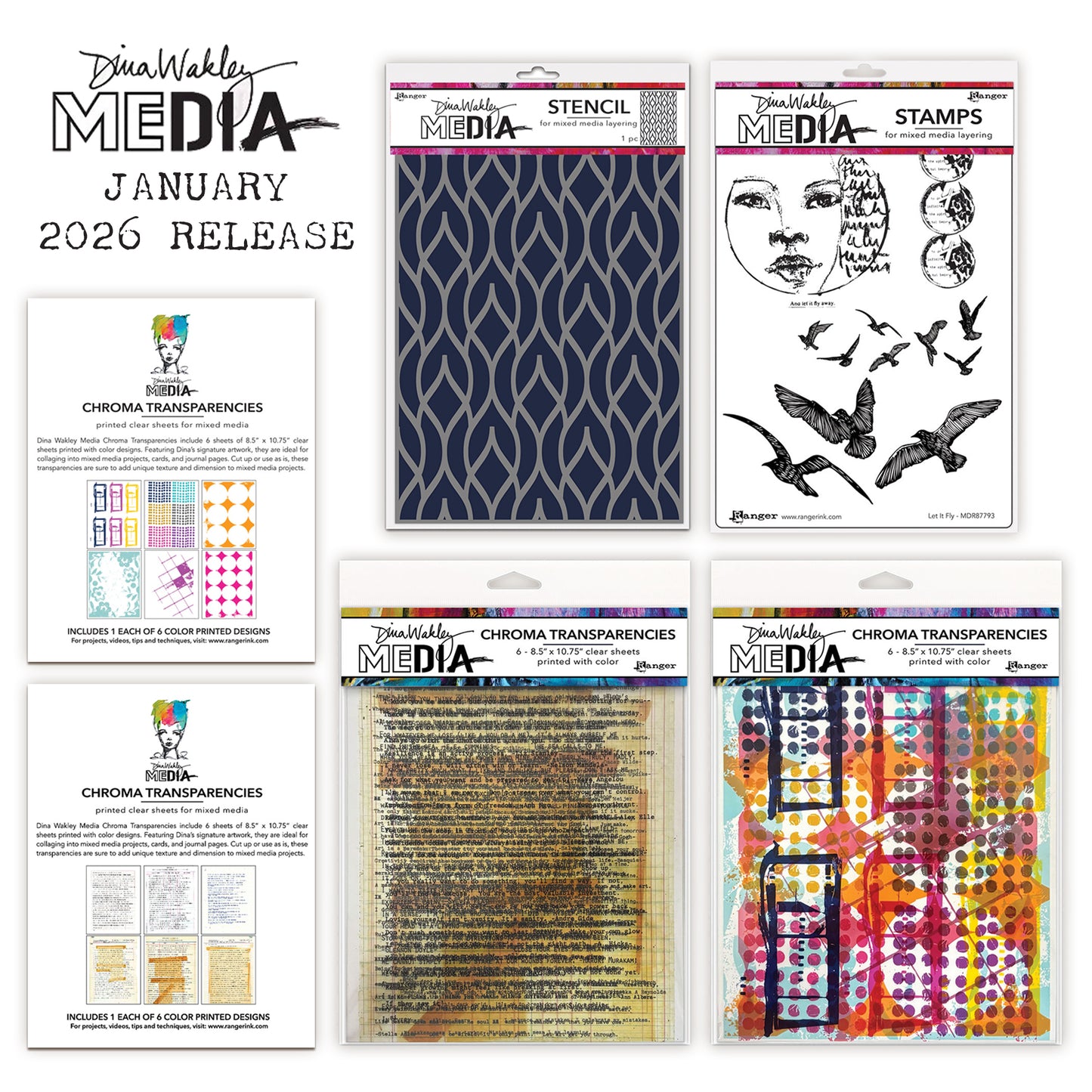Ranger Dina Wakley Media January 2026 Complete Collection