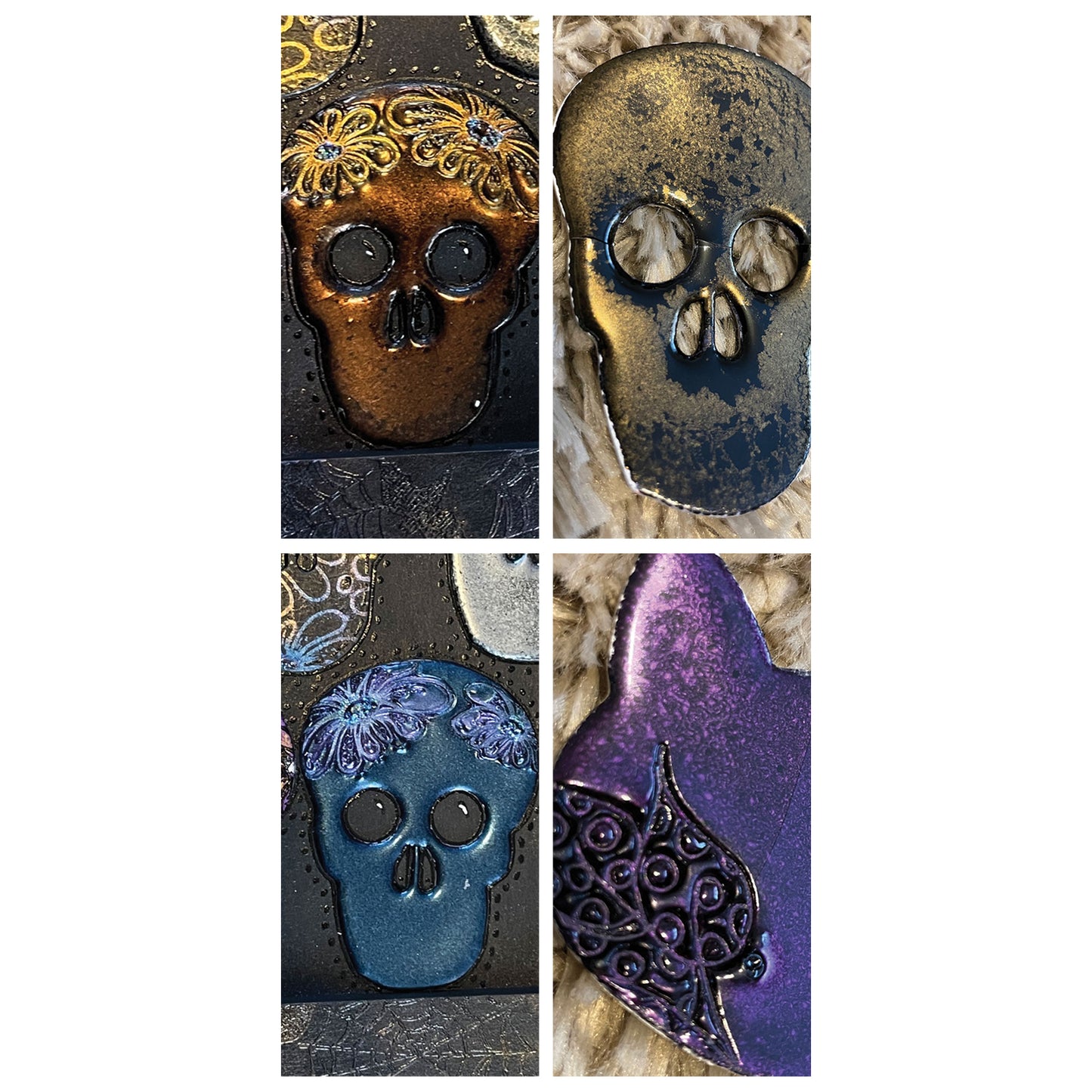 Ranger Dylusions Dyamond Rocks Bundle - Amethyst, Jasper, Tanzanite & Tiger's Eye