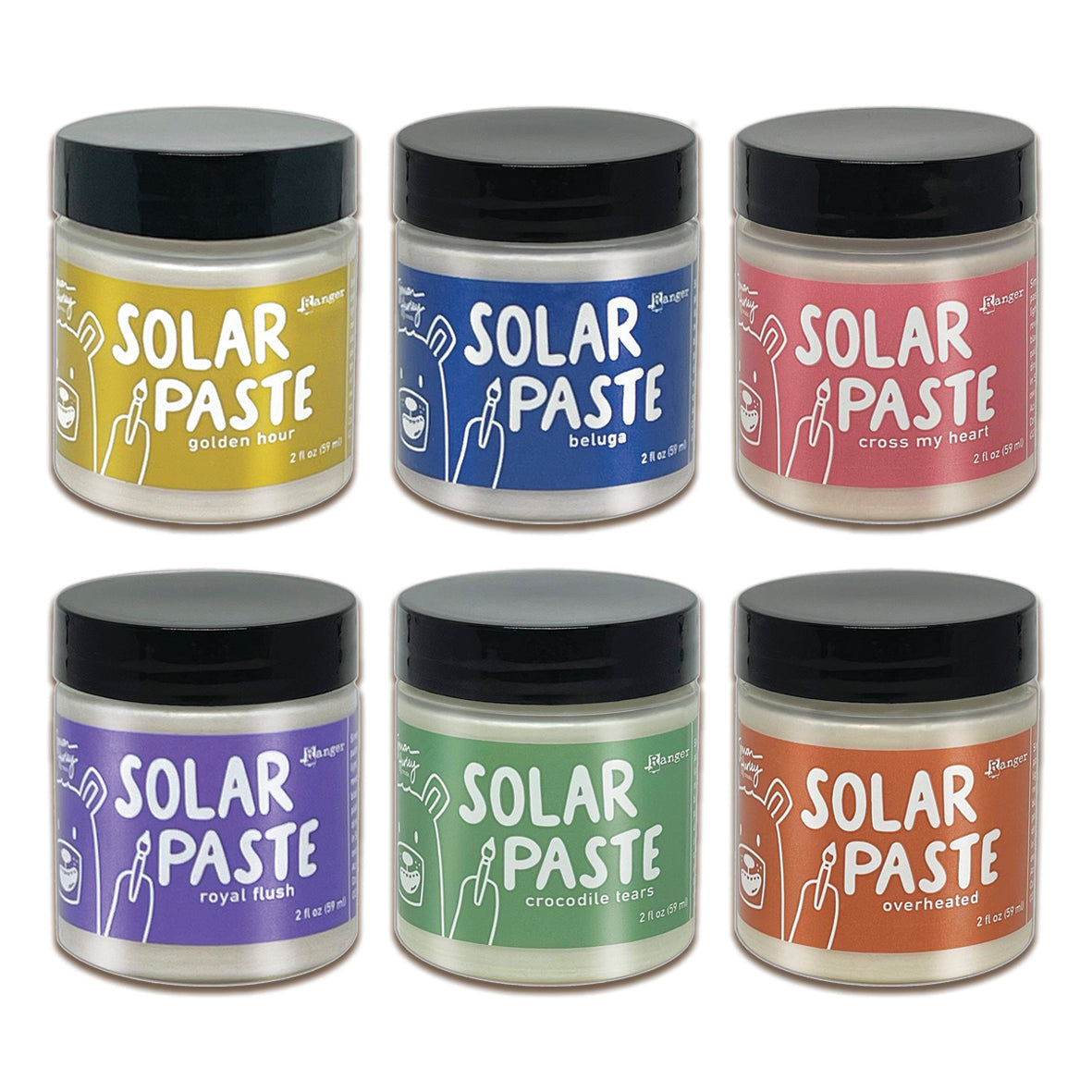 Ranger Simon Hurley create. Solar Paste Bundle - 6 Colours – AALL & Create