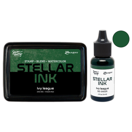 Ranger Simon Hurley create. Stellar Ink Pad & Re-Inker - Ivy League