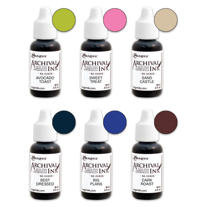 Ranger Archival Re-inker 2026 New Colours Bundle
