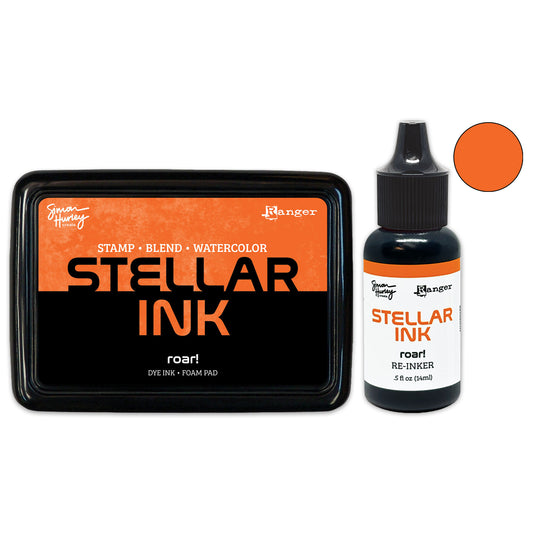 Ranger Simon Hurley create. Stellar Ink Pad & Re-Inker - Roar!