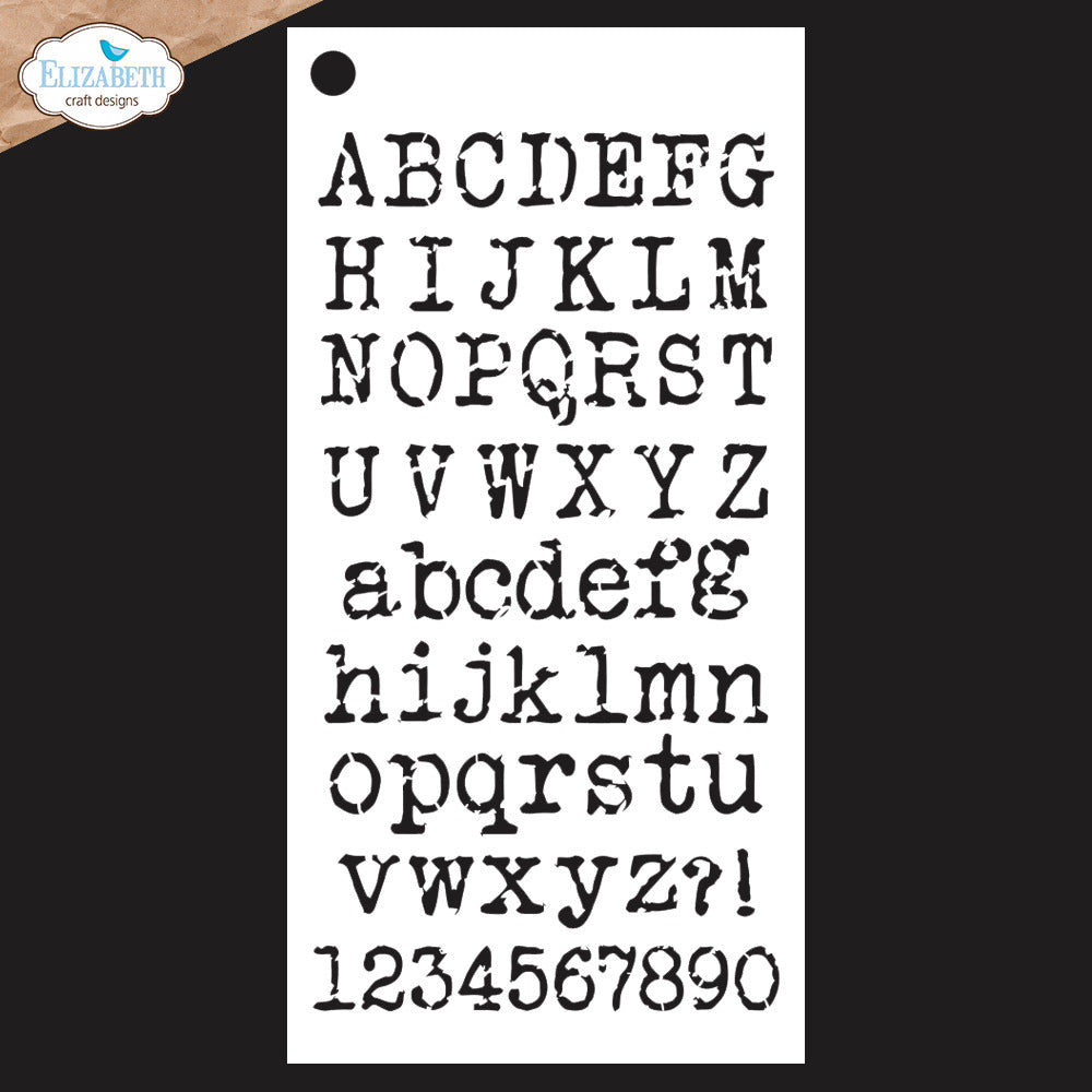 Elizabeth Craft Designs In the Garden Stencil Journal Stencils 8