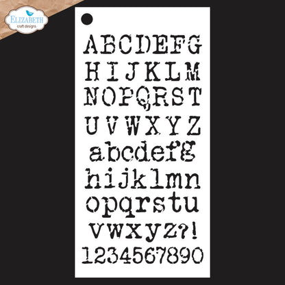 Elizabeth Craft Designs In the Garden Stencil Journal Stencils 8