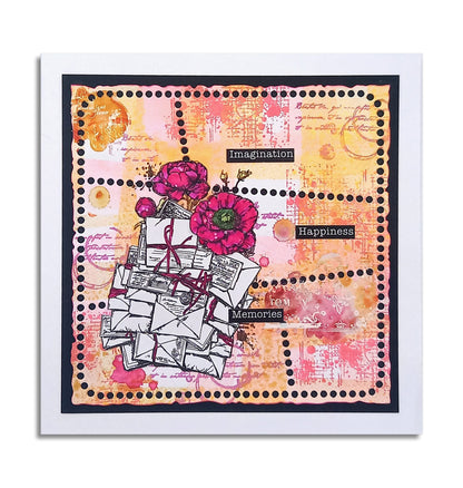 #1249 - A6 Stamp Set - Petal Pop