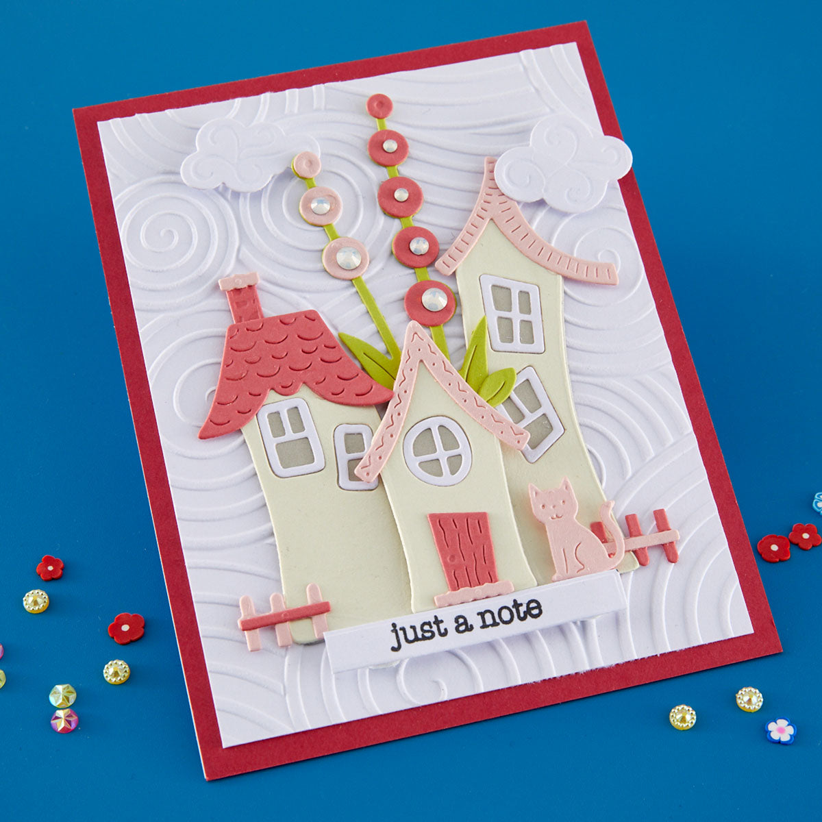 Spellbinders Whimsical Village Etched Dies Houses by Vicky Papaioannou ~ Ship from 3rd June