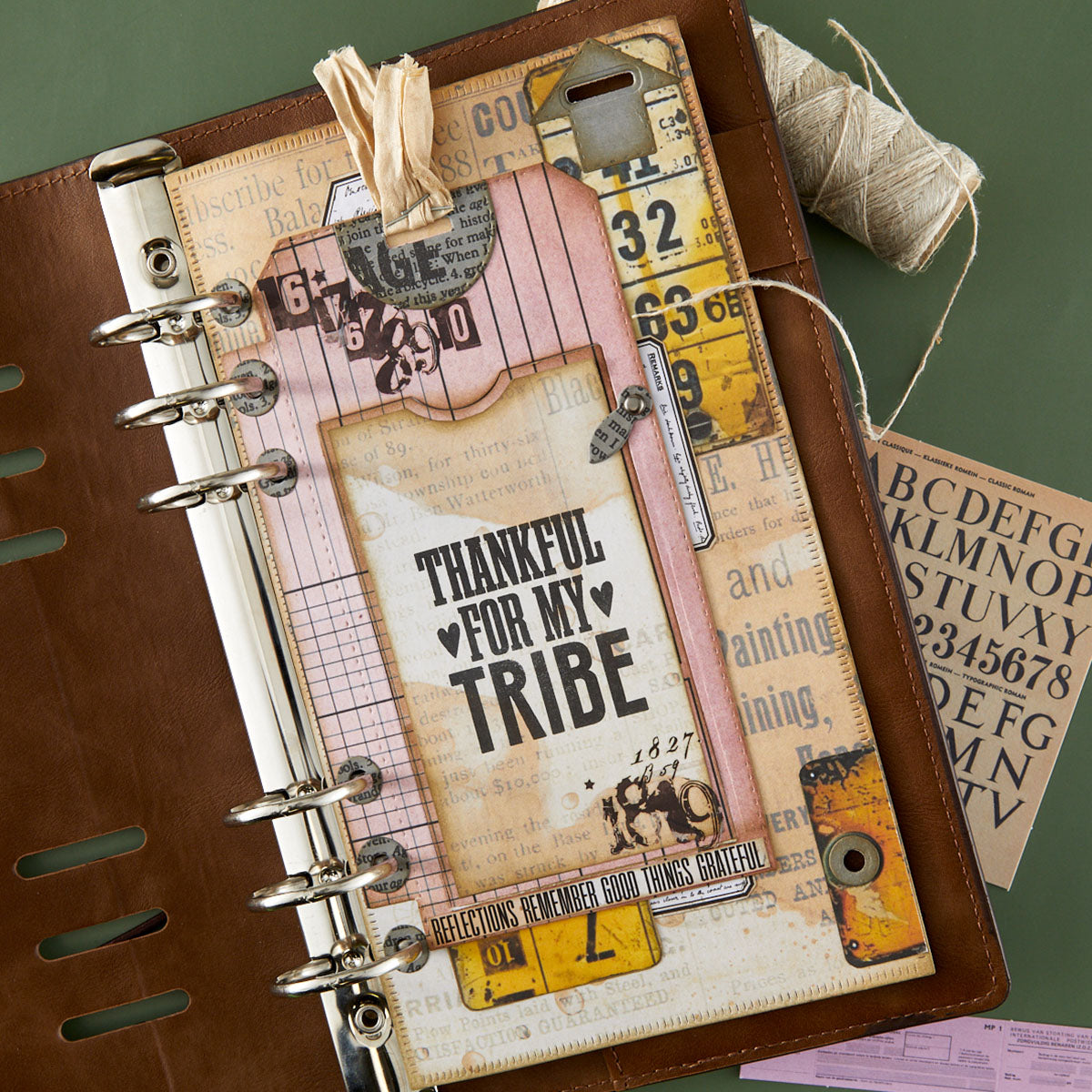 Spellbinders Turn the Page Etched Dies Keepsake Capsule Page by Esther Glas