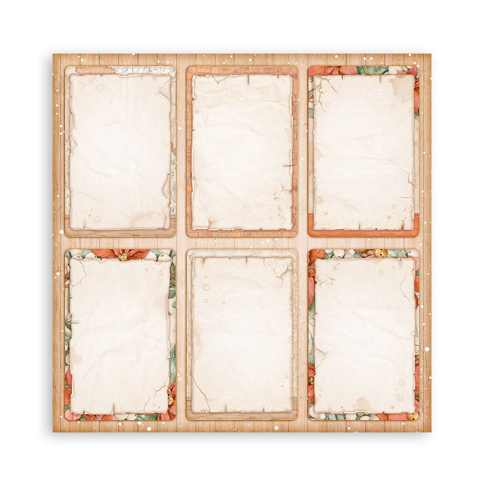 Stamperia Scrapbooking Pad 10 sheets 30.5 x 30.5 (12x12) All Around Christmas