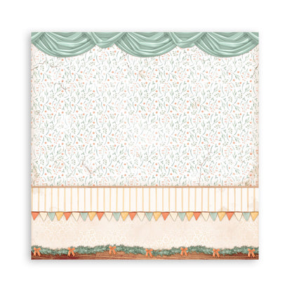 Stamperia Scrapbooking Pad 10 sheets 30.5 x 30.5 (12x12) All Around Christmas