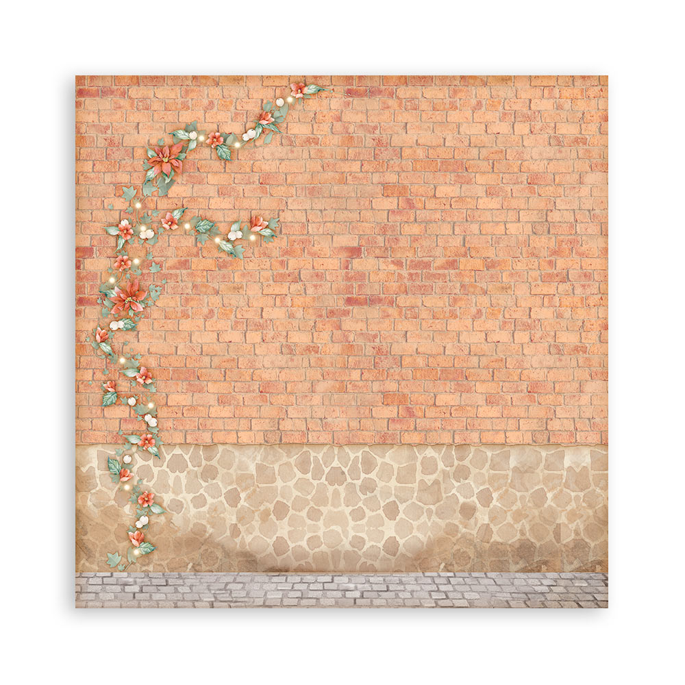 Stamperia Scrapbooking Pad 10 sheets 30.5 x 30.5 (12x12) All Around Christmas